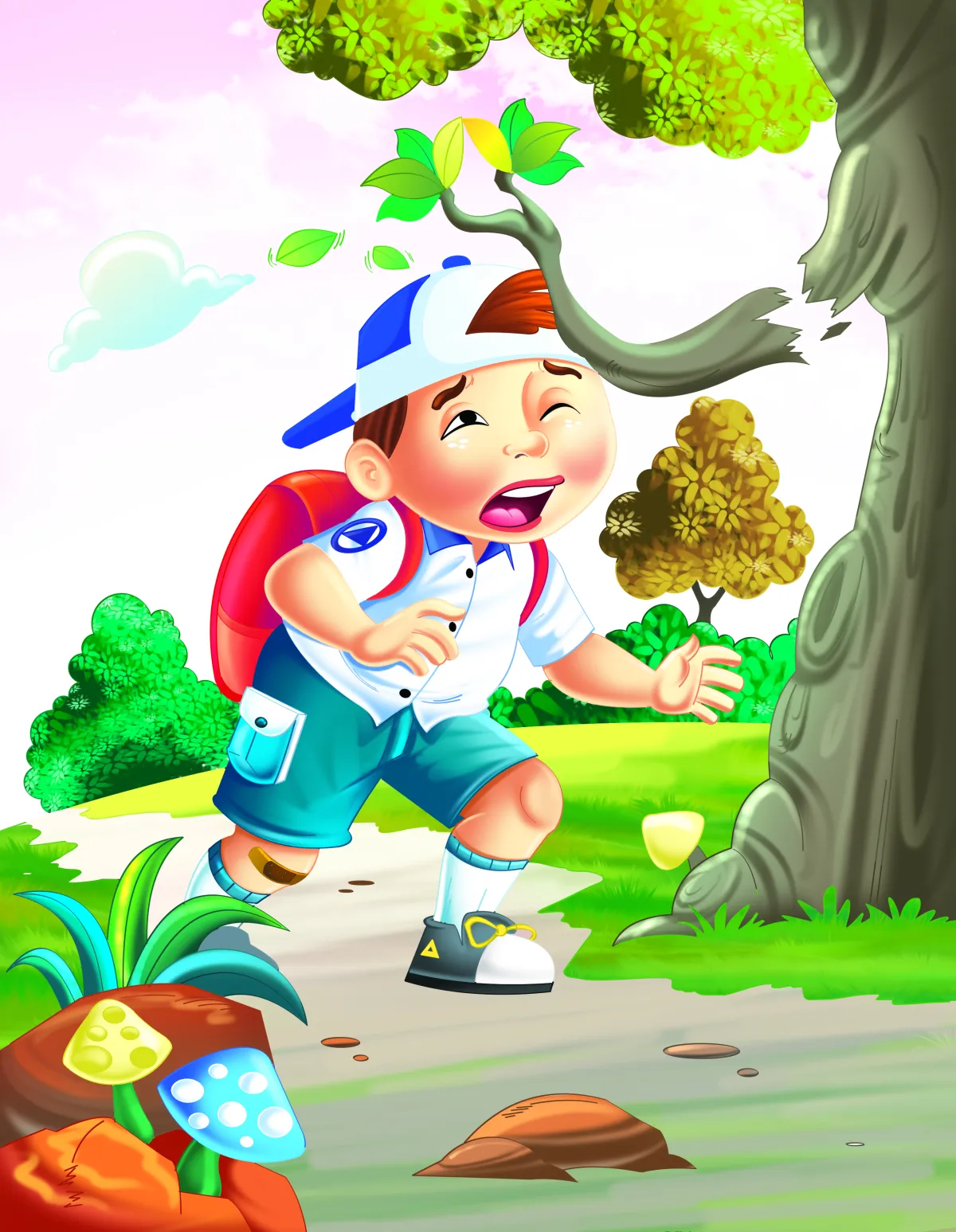 3D Rendered children's book illustration style sample 2 by Kidillus