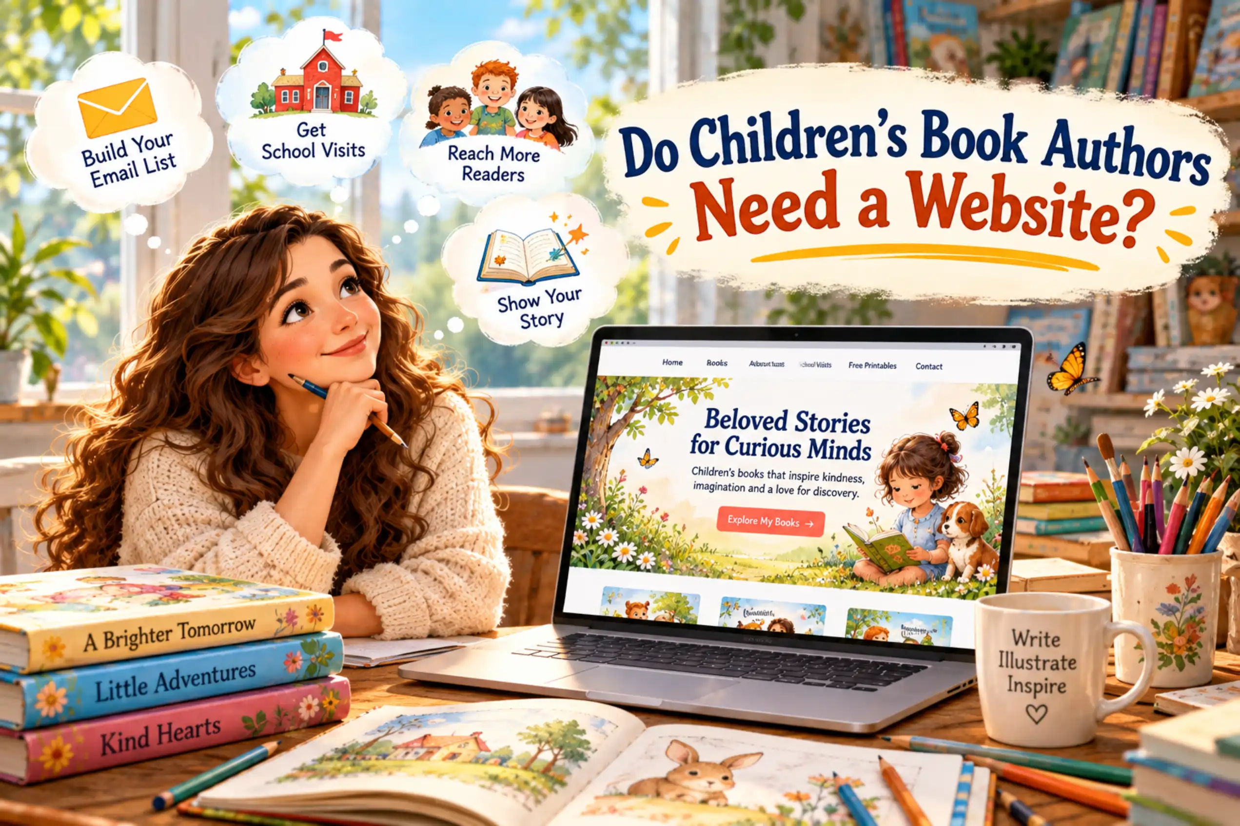 Do Children's Book Authors Really Need a Website in 2026?